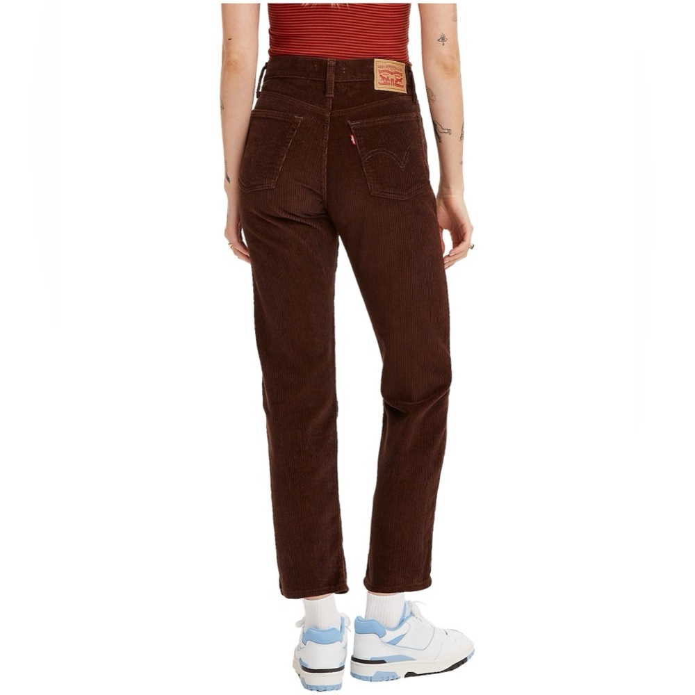 LEVI’s wedgie straight brown corduroy pant